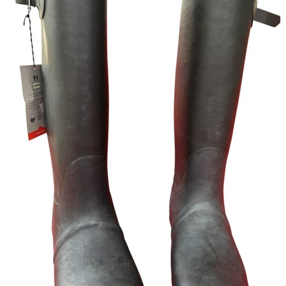 Hunter Original Tall Insulated Rain Boots Black Size 10 US (EU 42/UK 8) … - Picture 7 of 9